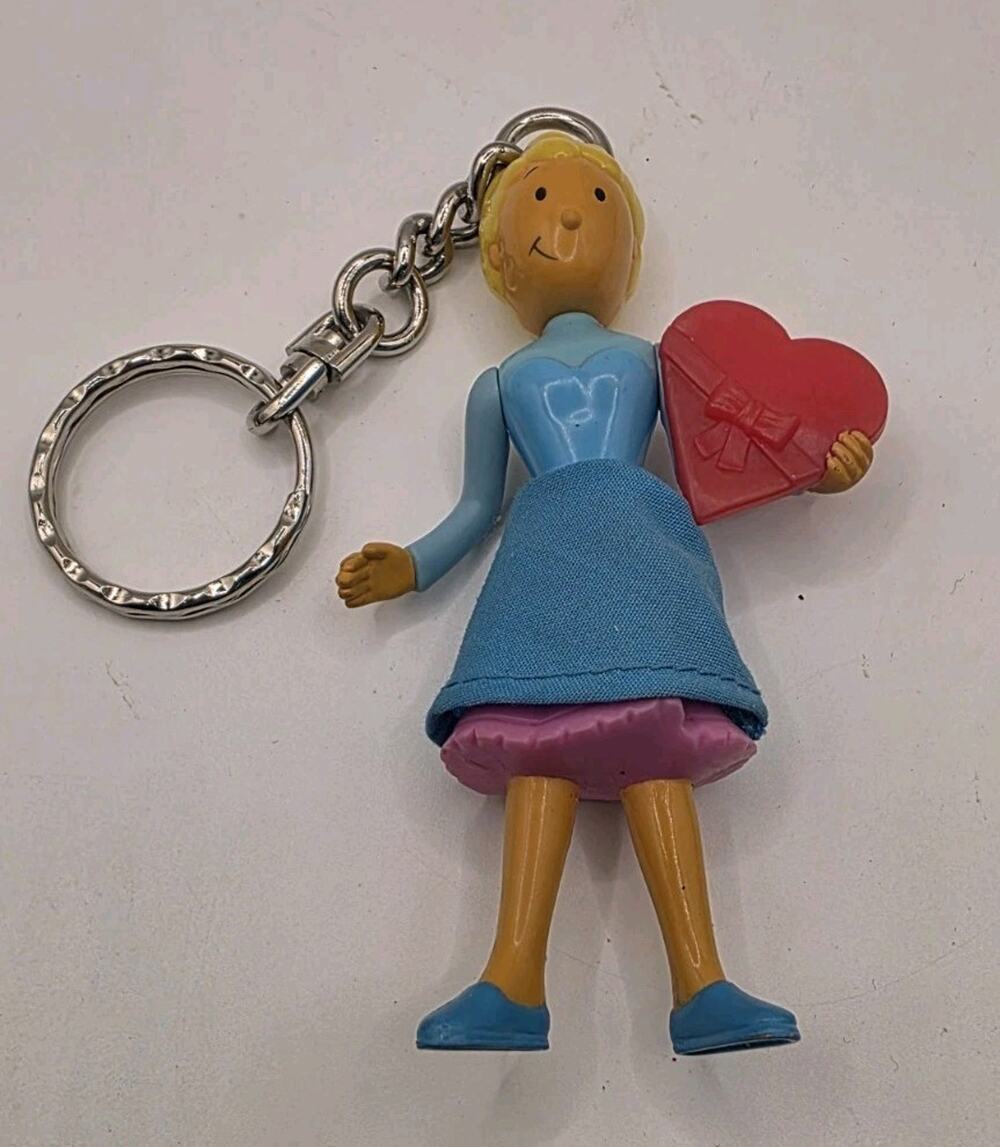 Doug's 1st First Movie PATTI MAYONNAISE Keychain Figure 1999 McDonald's